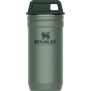 Stanley Adventure Nesting Shot Glass Set 0.59ML / 2OZ Hammertone Green  BPA FREE Stainless Steel Shot Glasses