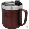 Stanley Classic Legendary Camp Mug 0.35L / 12 OZ Wine  Double-wall vacuum insulation