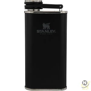 Stanley Classic Wide Mouth Flask 0.23L / 8OZ Matte Black with Never-Lose Cap  Wide Mouth Stainless Steel Hip Flask for Easy Filling & Pouring | Insulated BPA FREE Leakproof Flask | Lifetime Warranty
