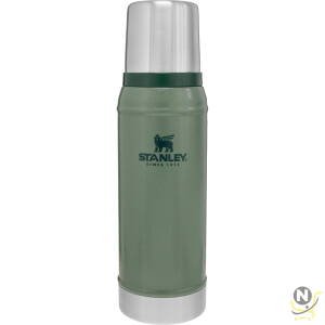 Stanley Classic Legendary Bottle 0.75L / 25OZ Hammertone Green  BPA FREE Stainless Steel Thermos | Keeps Cold or Hot for 20 Hours | Leakproof Lid Doubles as Cup | Dishwasher Safe | Lifetime Warranty