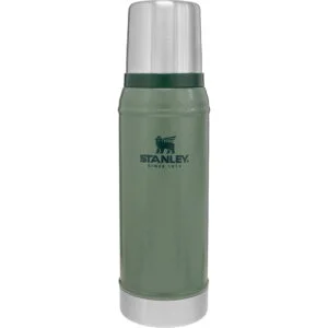 Stanley Classic Legendary Bottle 0.75L / 25OZ Hammertone Green  BPA FREE Stainless Steel Thermos | Keeps Cold or Hot for 20 Hours | Leakproof Lid Doubles as Cup | Dishwasher Safe | Lifetime Warranty