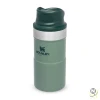 Stanley Trigger Action Travel Mug 0.25L / 8.5OZ Hammertone Green  Leakproof | Tumbler for Coffee