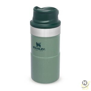 Stanley Trigger Action Travel Mug 0.25L / 8.5OZ Hammertone Green  Leakproof | Tumbler for Coffee