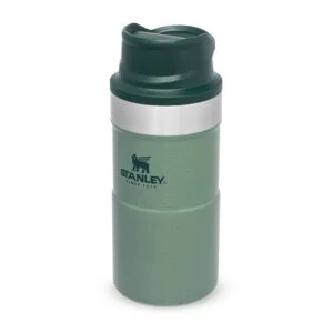 Stanley Trigger Action Travel Mug 0.25L / 8.5OZ Hammertone Green  Leakproof | Tumbler for Coffee