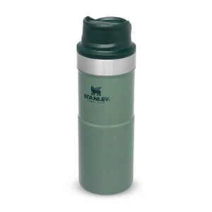 Stanley Trigger Action Travel Mug 0.35L / 12OZ Hammertone Green  Leakproof | Tumbler for Coffee