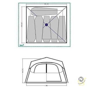 Coleman Instant Tent 6 Persons (10X9)