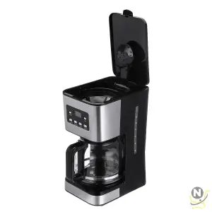 Coffee Machine 12 Cup Espresso Coffee Maker Machine Household Office Coffee Maker With Steam for Cappuccino Latte 220V-240V