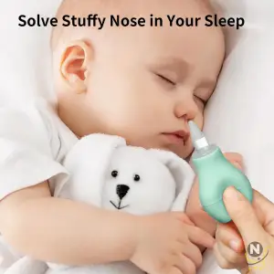 Simple Silicone Baby Nasal Aspirator Sucker Cleaner Nose Wash Anit Backflow Snot Cleaner