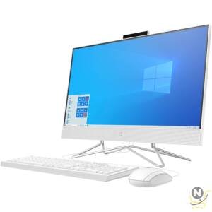 HP 2022 Newest HP All-in-1 24in Desktop, 12th Generation Intel Core i5-1235U Processor, Intel Iris Xe Graphics (Snow White)