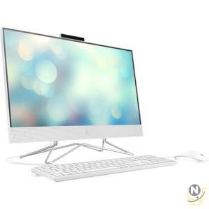HP AIO 24-cb1013nh / Core i7-1255U (up to 4.7 GHz) / 8GB DDR4 / 512 GB NVMe SSD / 23.8" FHD, Non Touch/Intel Iris Xe Graphics/Wired Keyboard and mouse/Windows 10 Home/White