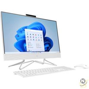 HP 2022 Newest HP All-in-1 24in Desktop, 12th Generation Intel Core i5-1235U Processor, Intel Iris Xe Graphics (Snow White)