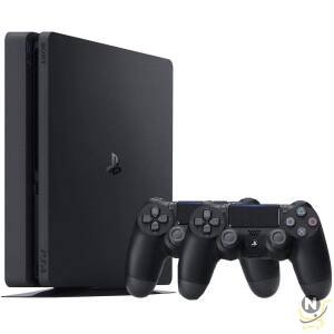 Sony PlayStation 4 Console with 2 DualShock Controller (500GB, Black) Buy Online at Best Price in UAE - Nsmah