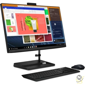 Lenovo IdeaCentre AIO 3 11th Gen Intel i3 23.8" FHD IPS 3-Side Edgeless All-in-One Desktop with Alexa Built-in (8GB/512GB SSD/Win11/MS Office 2021/HD 720p Camera/Wireless Keyboard & Mouse) F0G0012HIN
