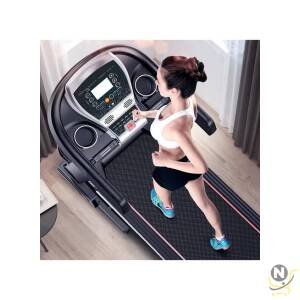 STH-4200 (4.5 HP Peak) Automatic Foldable Motorized Running Indoor Treadmill with Massager for Home use, Black