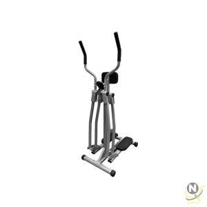 SAW-07 Air Walk Trainer Elliptical Machine for Home Use with LCD Monitor 100 Kg Max Weight, Grey 142 x 74 x 46cm