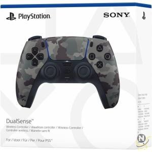 Play Station Sony Dualsense Wireless Controller PS5 - Grey Camo