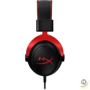 HyperX Cloud II Gaming Headset for PC & PS4 & Xbox One, Nintendo Switch, Red, Wired