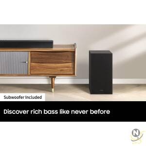Samsung HW B550 2.1 ch Soundbar w/Dolby Audio 2022, HW-B550/ZA Buy Online at Best Price in UAE - Nsmah