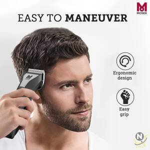 MOSER 1877-0150, CHROM2STYLE Professional cord/cordless hair clipper, Grey, Small Buy Online at Best Price in UAE - Nsmah