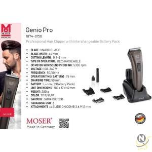 Moser 1874 0150,Genio Pro, Brown, Small Buy Online at Best Price in UAE - Nsmah