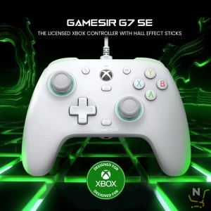 GameSir G7 SE Wired Controller for Xbox Series X|S, Xbox One & Windows 10/11, Plug and Play Gaming Gamepad with Hall Effect Joysticks/Hall Trigger, 3.5 mm Audio Jack