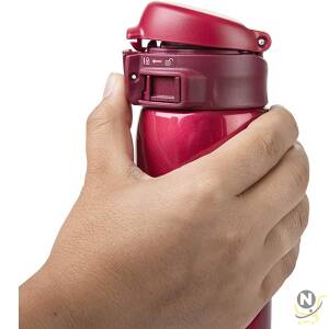 Zojirushi Stainless Steel Vacuum Bottle 0.48Ltr, Garnet Red