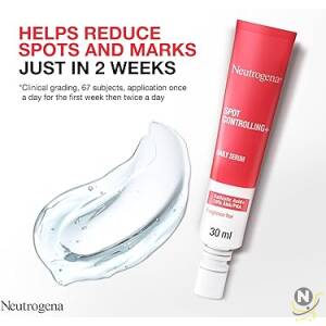 Neutrogena, Daily Serum, Spot Controlling+, Boosts Skin Radiance,