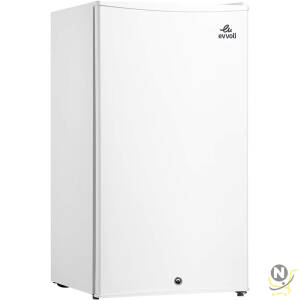 evvoli 60 Liters Mini Refrigerator Single Door With Frost Free System, EVRFM-50LW, White   Import  Single ASIN  Import