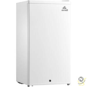 evvoli 60 Liters Mini Refrigerator Single Door With Frost Free System, EVRFM-50LW, White   Import  Single ASIN  Import