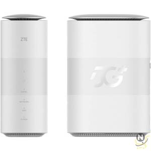 ZTE 5G CPE MC801A,  Unlocked 5G WiFi Home Router,  Fast WiFi 6,  Up to 3.8Gbps,  Premium Design with Low Power Consumption,  UK Plug + UK Warranty,  One Size