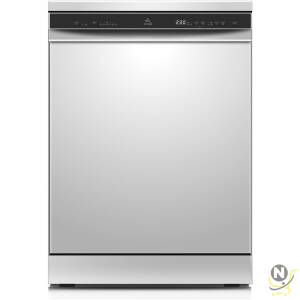 evvoli Free Standing Dishwasher 7 programs 14 place setting, 3 Rack Levels, High Energy Efficiency, Quiet, Silver Color