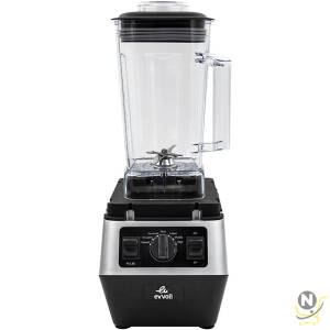 evvoli Commercial Blender With Ice Crusher, 3 Speed Control, 2L, 2200W, EVKA-CBL20B, Black