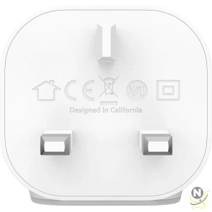 Belkin WCA003myWH Boost Charge USB-C Wall Charger Plug 20W for Apple ,  Google,  Oppo,  Samsung and Huawei Phones,  White
