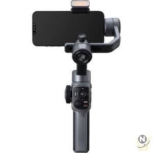 Zhiyun Smooth 5S Combo Professional Gimbal Stabilizer for Smartphone,  Handheld 3-Axis Phone Gimbal,  Portable Stabilizer Compatible with iPhone and Android - Gray