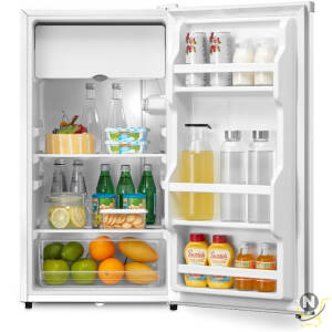 evvoli 60 Liters Mini Refrigerator Single Door With Frost Free System, EVRFM-50LW, White   Import  Single ASIN  Import