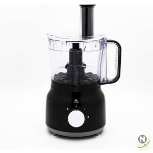 evvoli 600W Food Processor 2.0L With Blender & Grinder Different Functions Black EVKA-FP20B 2 Years warranty