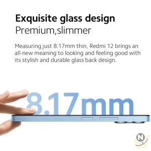 Xiaomi Redmi 12 (Midnight Black 8GB RAM, 256 Storage) - MediaTek G88 Powerful Processor |50MP High-Resolution main camera | 90
