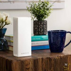 Linksys Whw0302 Velop Tri-Band Whole Home Wi-Fi Mesh System Router,  White,  Pack Of 2