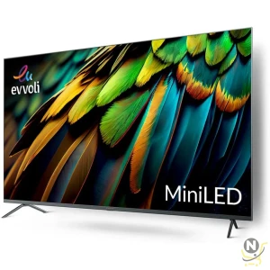 evvoli 85-Inch 4K Mini LED Android Smart Tv, Dolby Vision-Atoms, HDR 10+, 120HZ With Remote Laser Pointer 85EV600MA