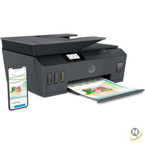 Hp Smart Tank 615 Wireless,  Print,  Copy,  Scan,  Fax,  Automated Document Feeder,  All In One Printer,  Print Up To 18000 Black Or 8000 Color Pages,  Black [Y0F71A]