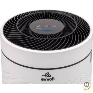 evvoli Air Purifier With True HEPA filter For Home Dust Smoke Pet Hair, With Timer, Sleep Mode EVAP-27W