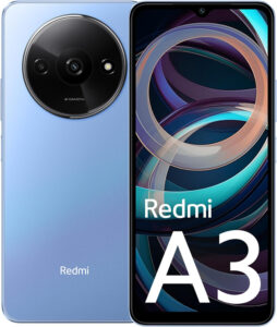 Redmi A3 (Midnight Black, 3GB RAM, 64GB Storage) | Premium Halo Design | 90Hz Display