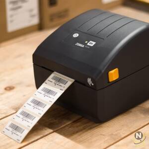 Zebra Direct Thermal Printer ZD220-4 Inch Desktop Printer - USB connectivity - Suitable for Logistics,  Light Manufacturing,  Retail and Healthcare Applications