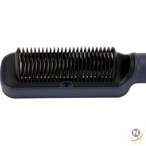 Geepas GHBS86088- Ceramic Hair Brush 30W - Digital Temperature Control with Instant Heat Up to 200C |Fine Bristle for Hair Care