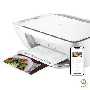 HP DeskJet Ink Advantage 2875 Wireless Print,  Copy,  Scan,  All-in-One Printer - White [60K47C]