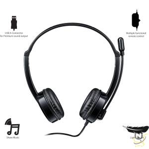 RAPOO H120 USB STEREO HEADSET WIRED