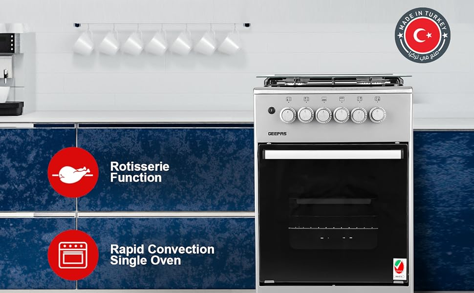 GEEPAS Portable Cooking Range 