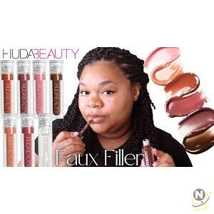 Huda Beauty Faux Filler Extra Shine Lip Gloss - Bombshell