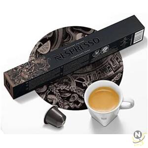 Nespresso 50 Nespresso Capsules Original Line Espresso Coffee Capsules (Arpeggio, Roma, Ristretto, Kazaar, India, 10 pods each, 50 Servings)