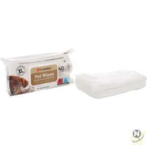 Flamingo Reini Universal Unscented Extra Strong Cat & Dog Pet Wipes XL 40pcs
